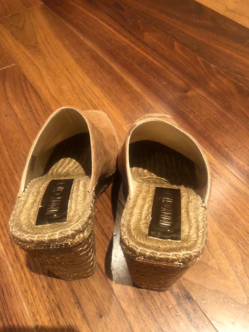Jimmy Choo Suede Dalisay 110 Espadrille Mules