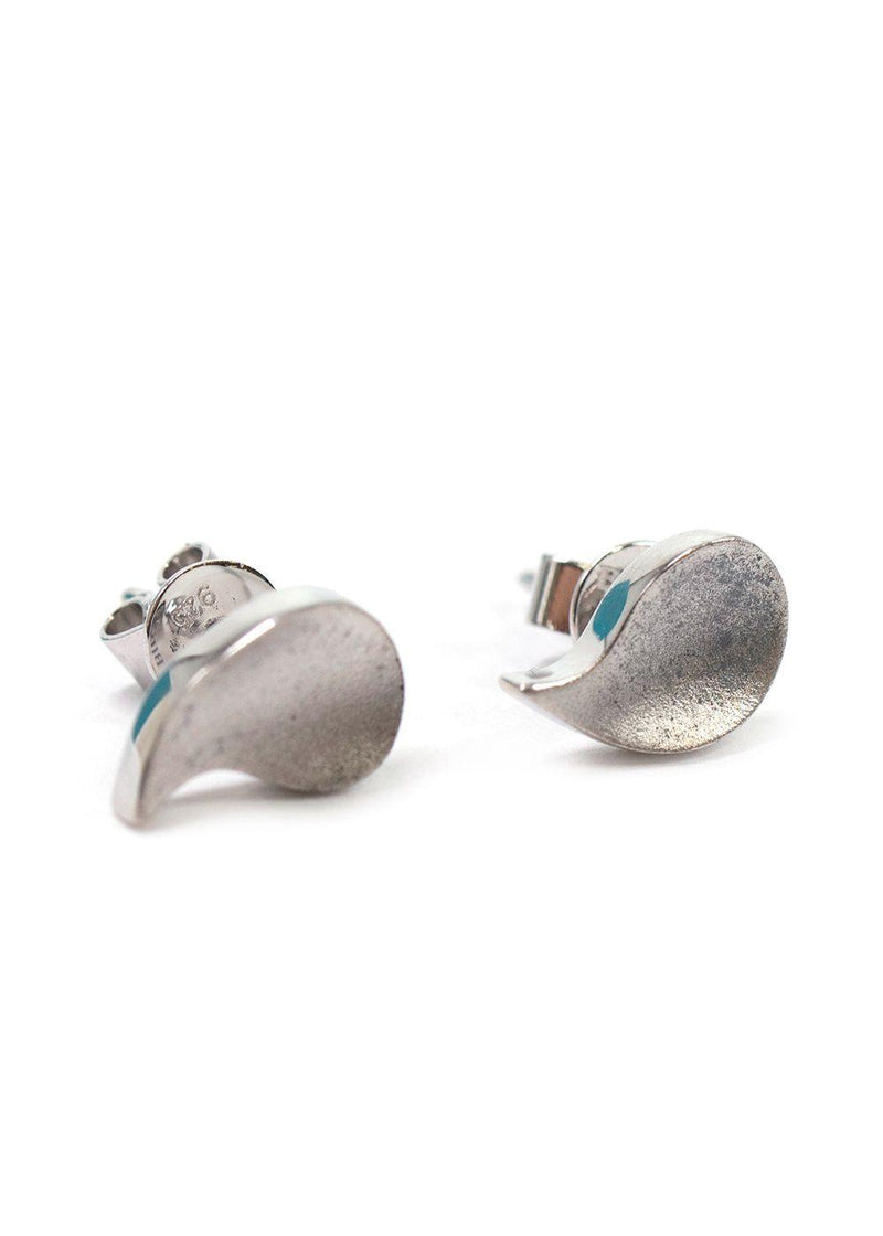 Maison Birks Silver Tear Drop Earrings
