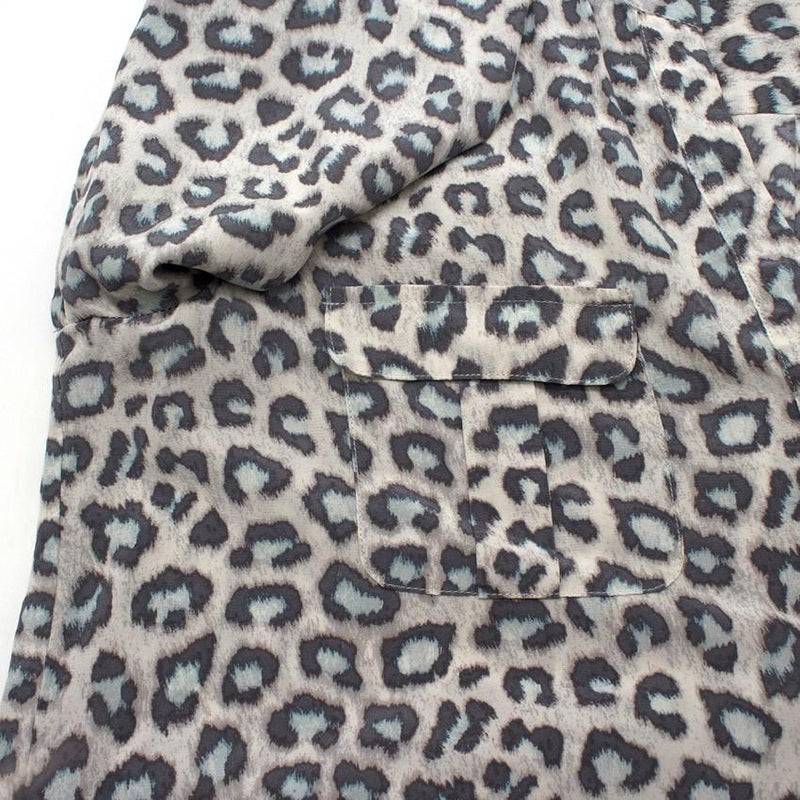 Joie Leopard Print Blouse