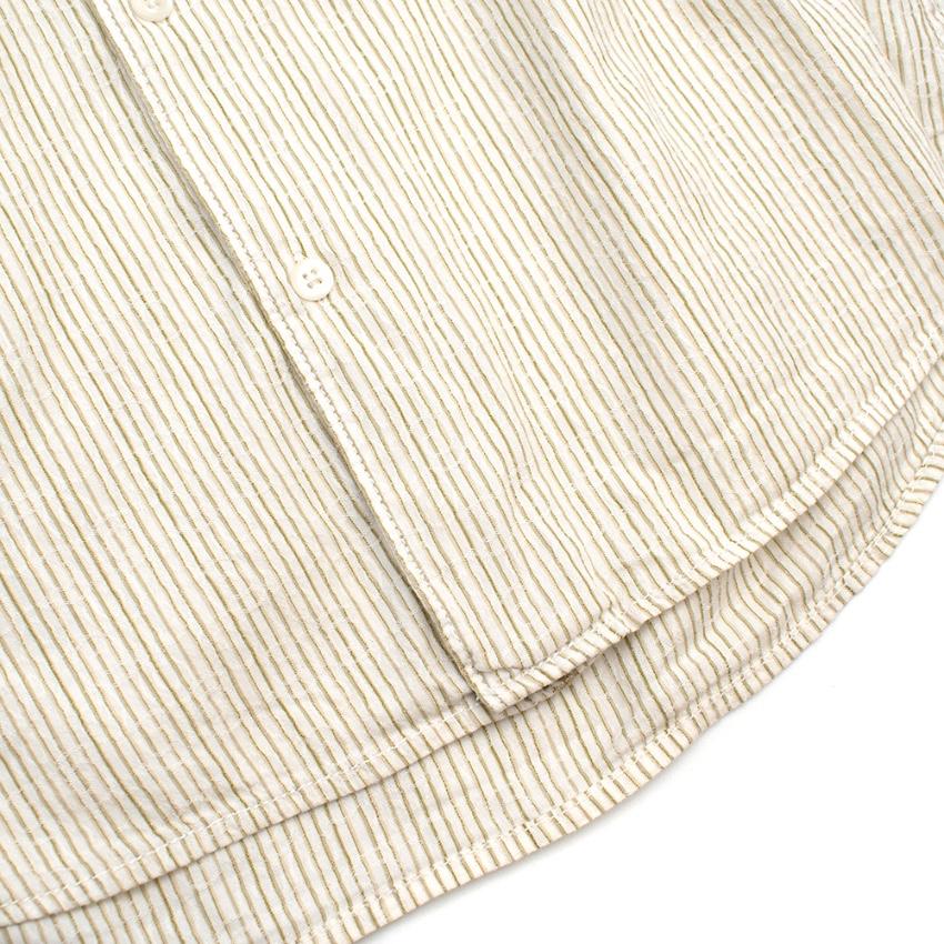 Tommy Bahama Striped Cotton Button Up Shirt