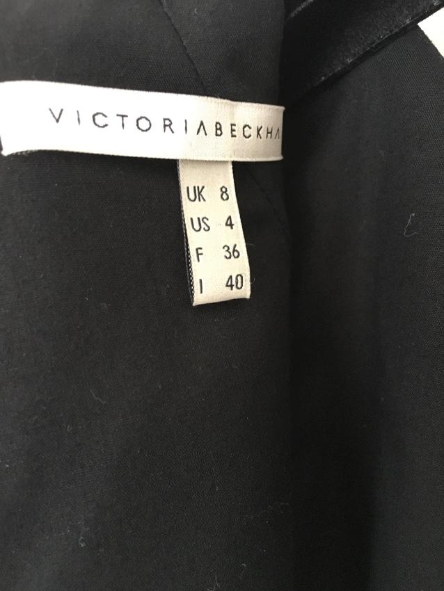 Victoria Beckham Blue Sleeveless Gown