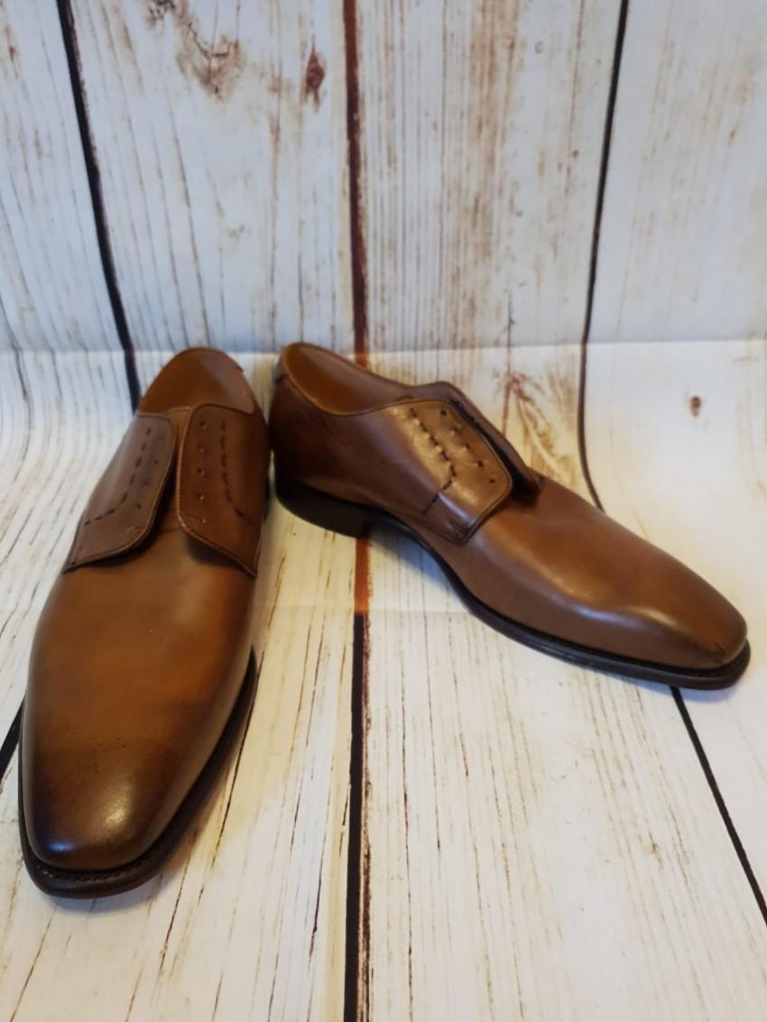 Joseph Cheaney Mahogany Lace-Up Derbies