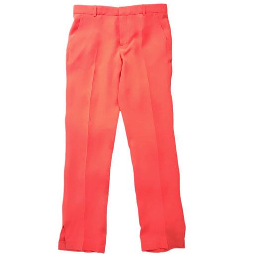 Joseph red silk trousers