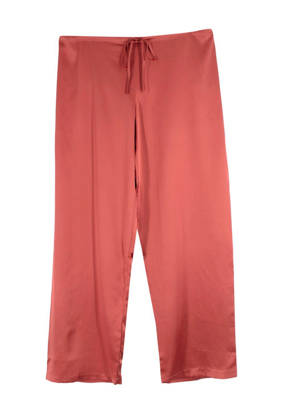 La Perla Rose Silk Long Pyjamas