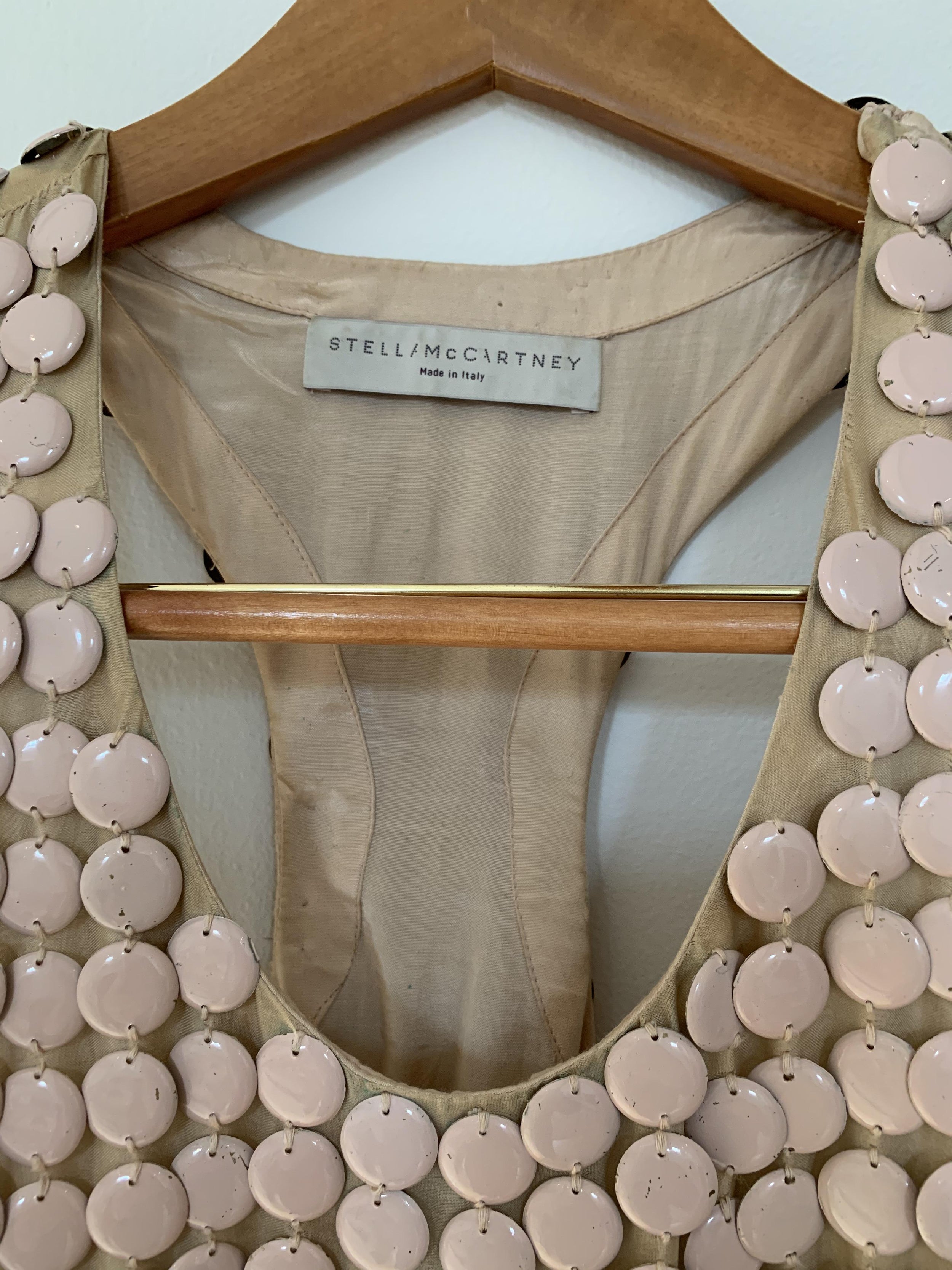 Stella McCartney Pink Button Detail Dress