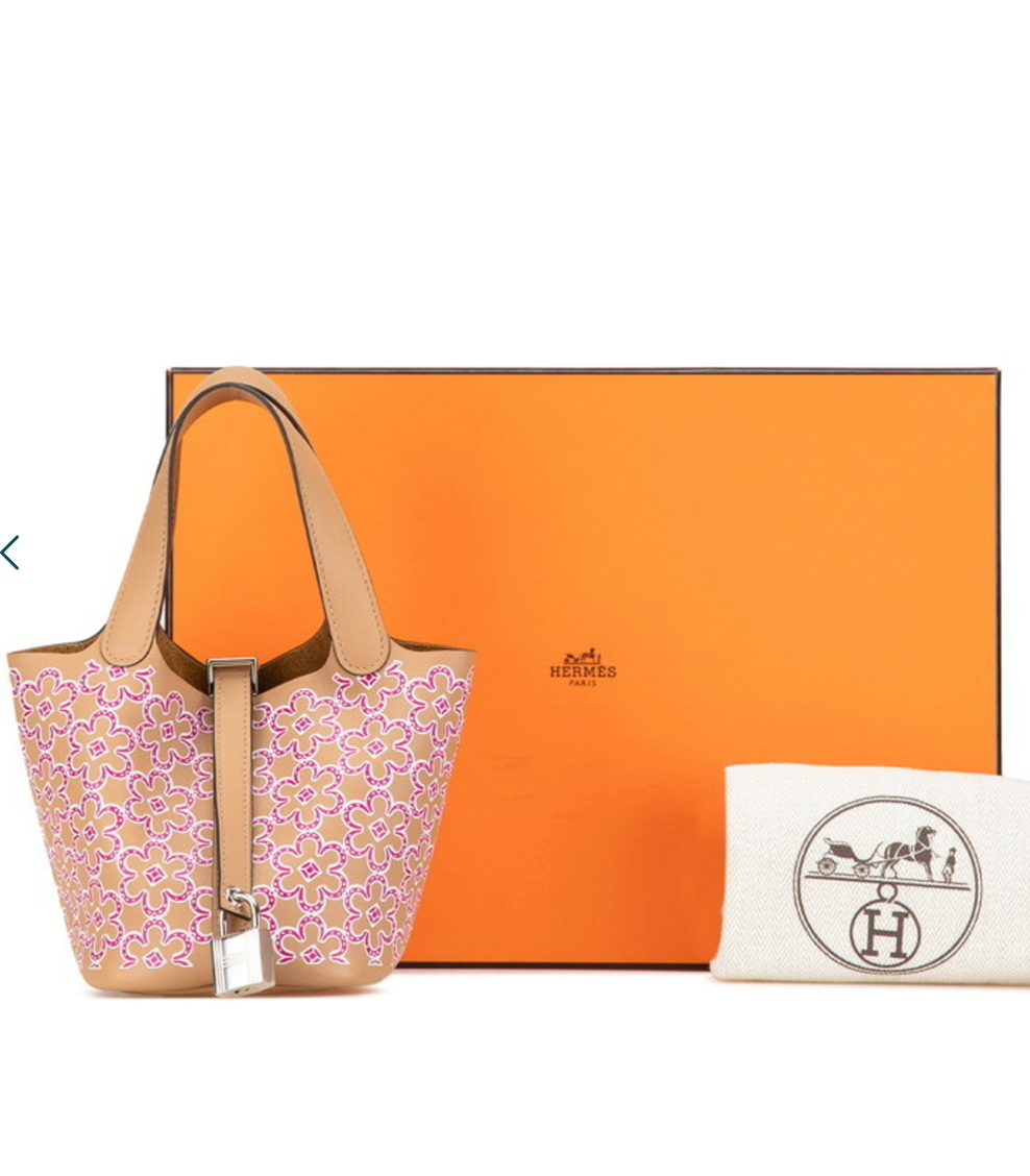 Hermes Micro Swift Lucky Daisy Picotin Lock 14 handbag