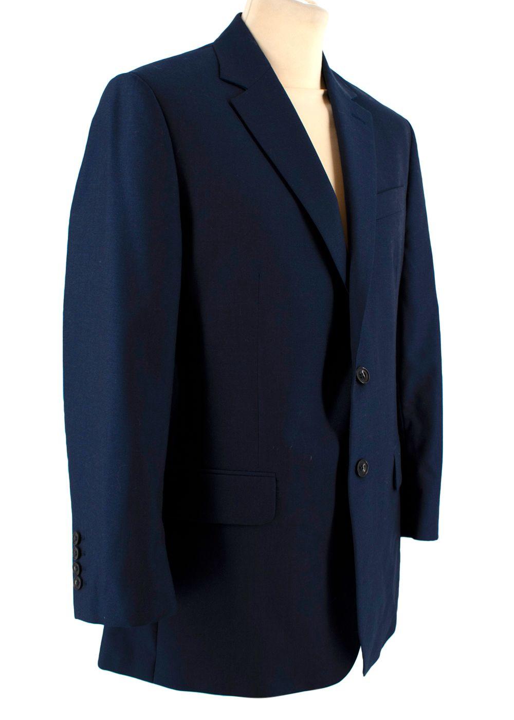 Harvie and Hudson Navy Blue Suit