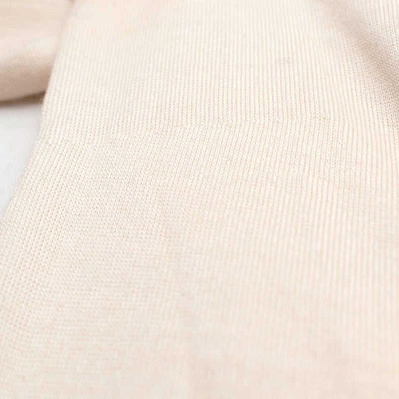 Akris Cream Cashmere Blend Fine Knit Sweater