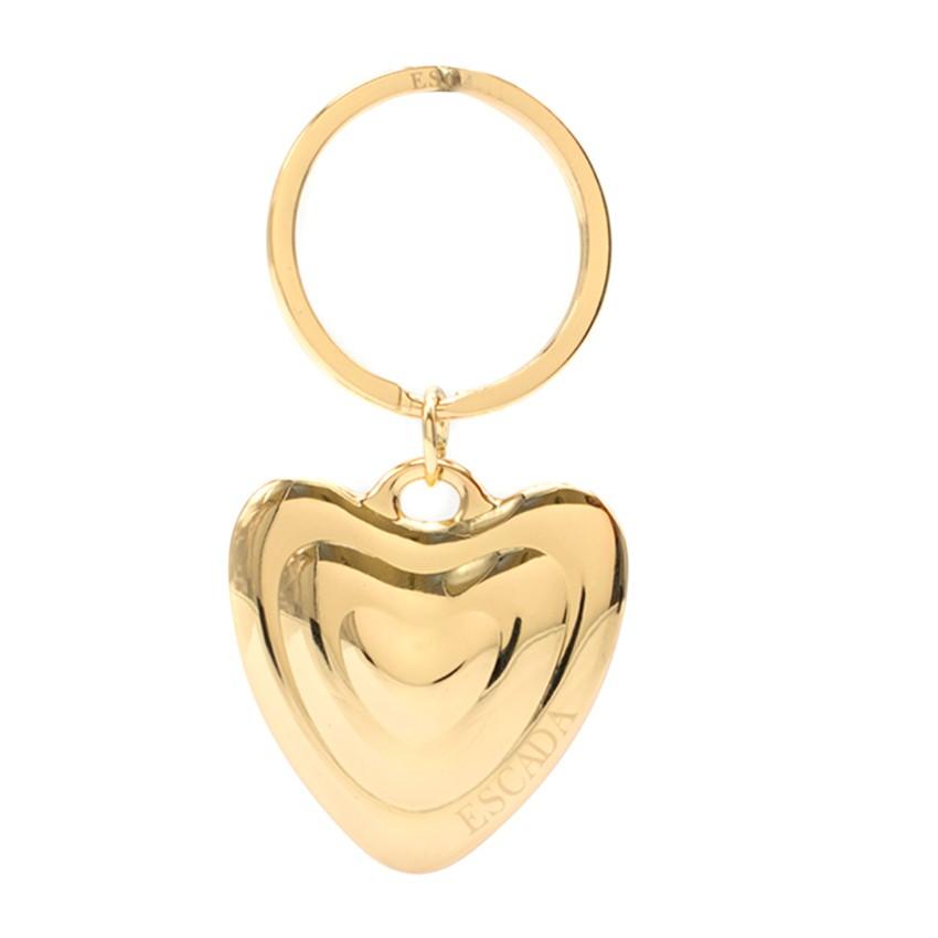 Escada Gold Heart Key Fob
