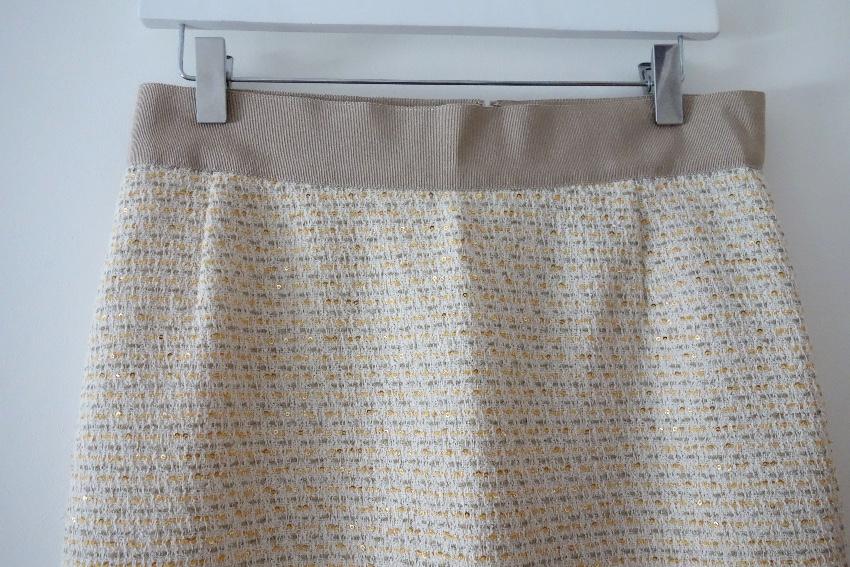 Max mara Sequin Embellished Wool Skirt