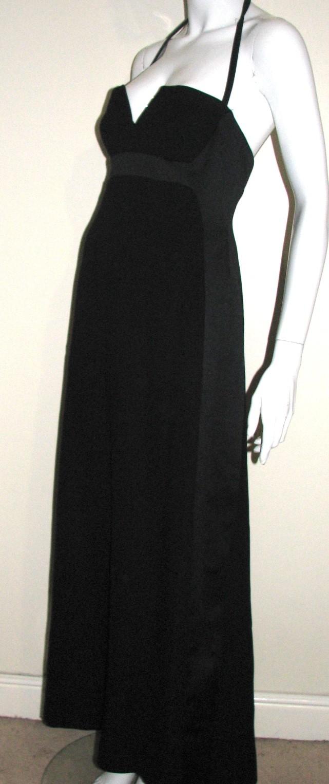 Max Mara Boned Draped Gown