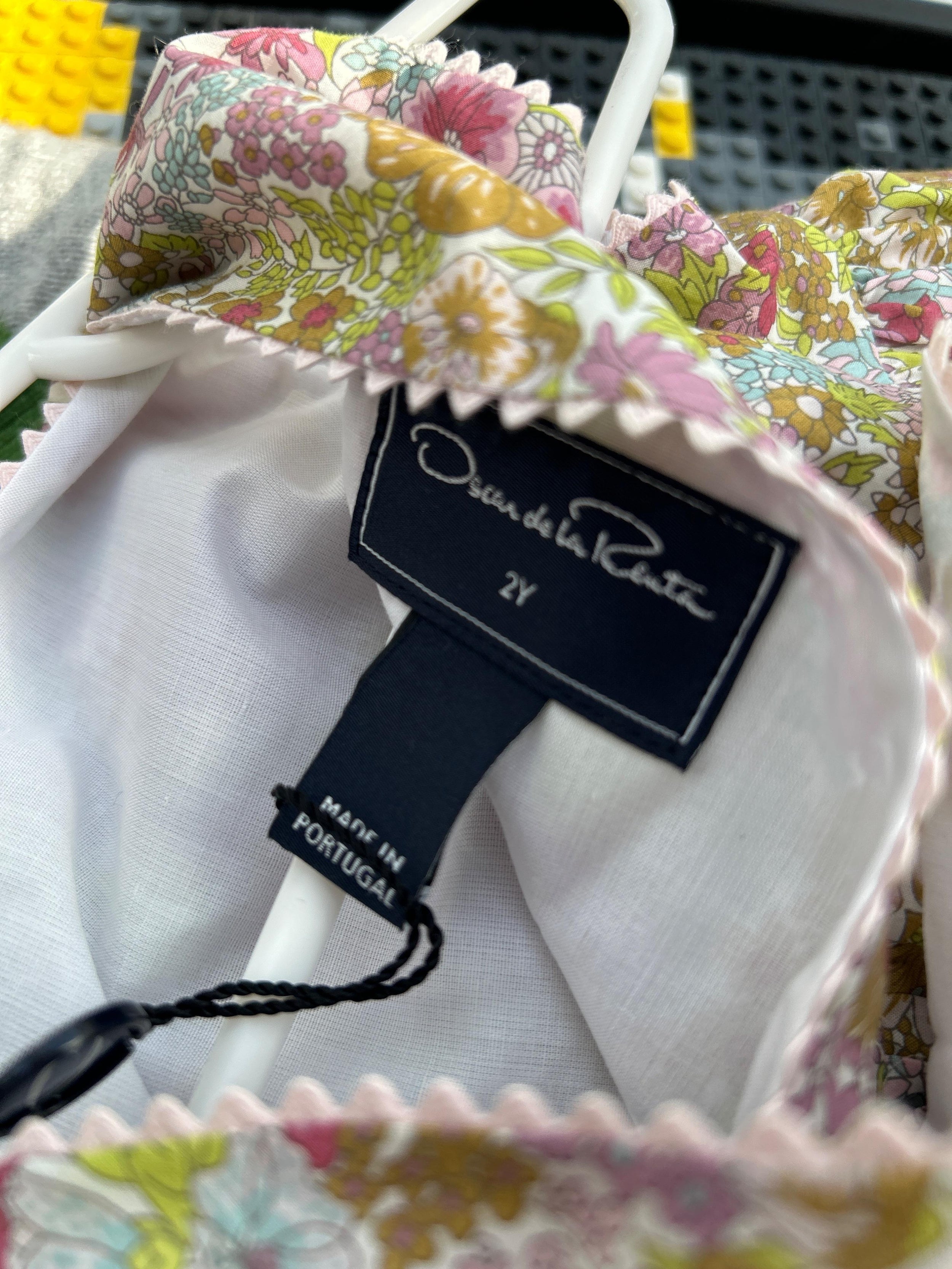 Oscar De La Renta  Floral Dress 18m -24m