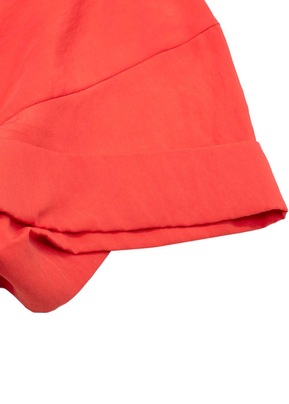 Vince Orange Belted Midi Dress