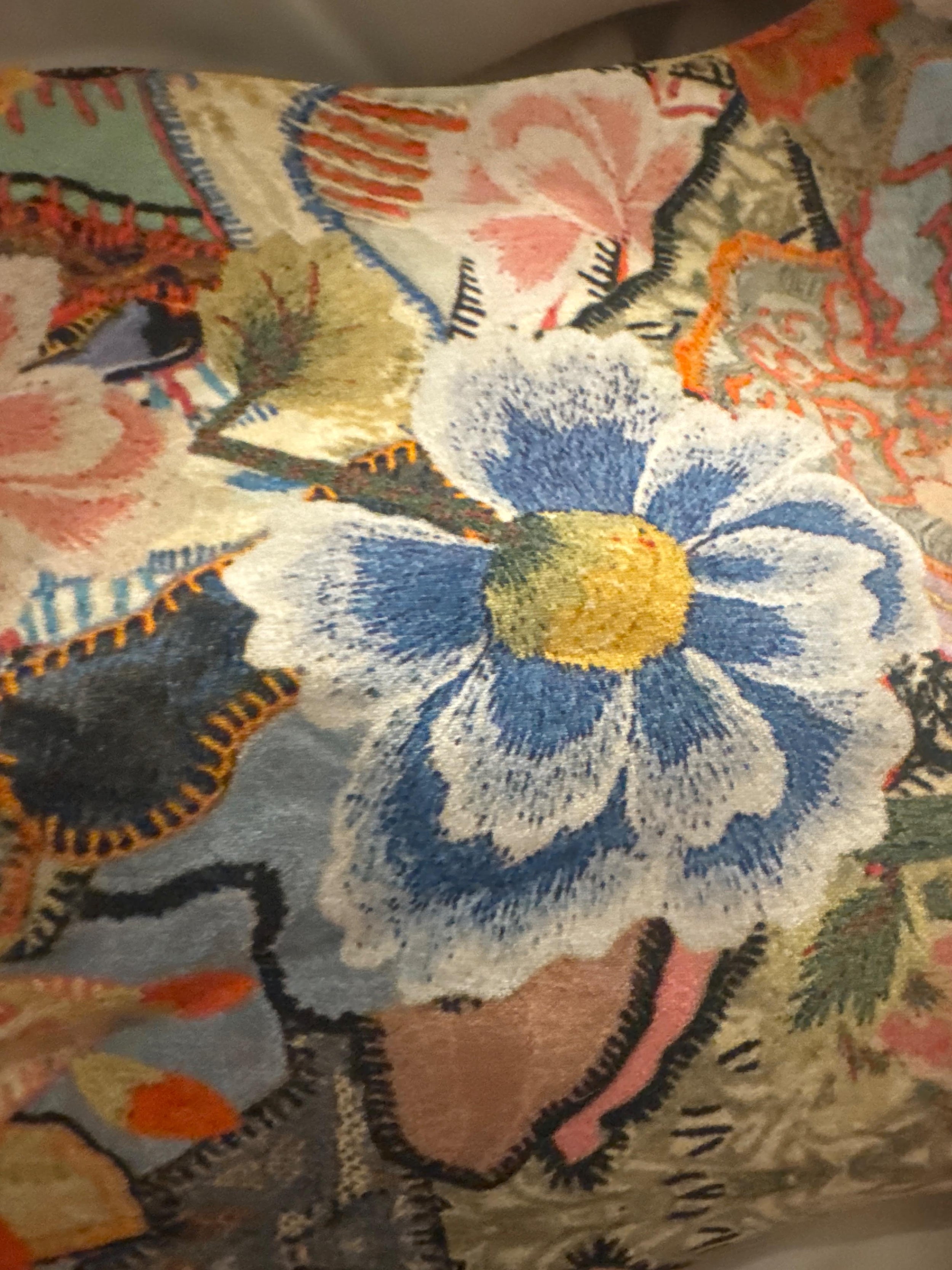 Alexander McQueen Floral Peplum Top