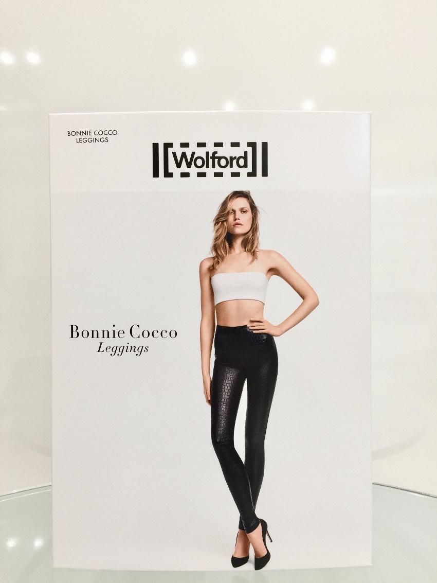 Wolford Bonnie Cocco Crocodile Faux-Leather Leggings