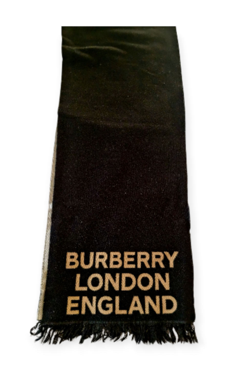 Burberry Wool Blend Love Scarf
