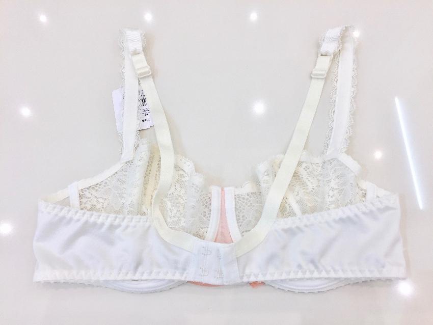 Aubade Swan Lace Underwired Bra & Tanga Set