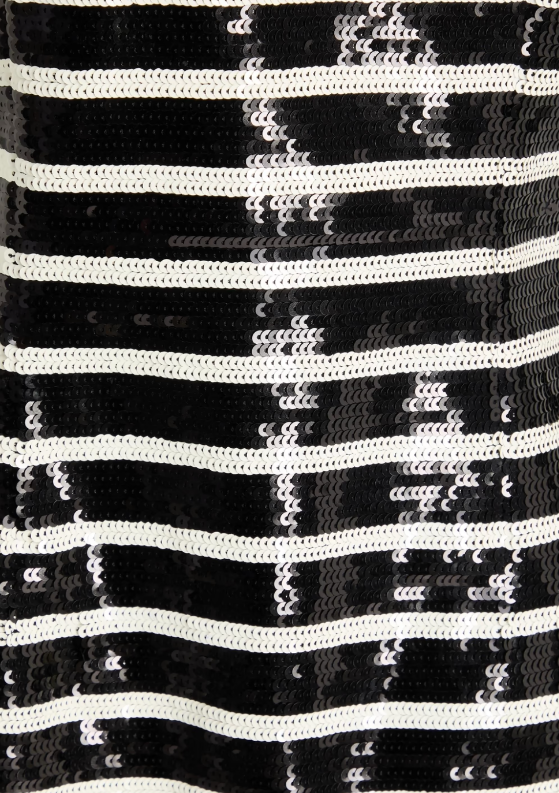 Veronica Beard Cala Strapless Striped Sequined Mini Dress