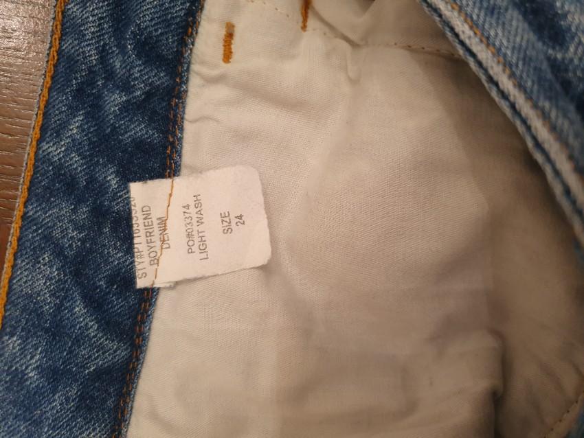 Brandon Maxwell distressed boyfriend jeans