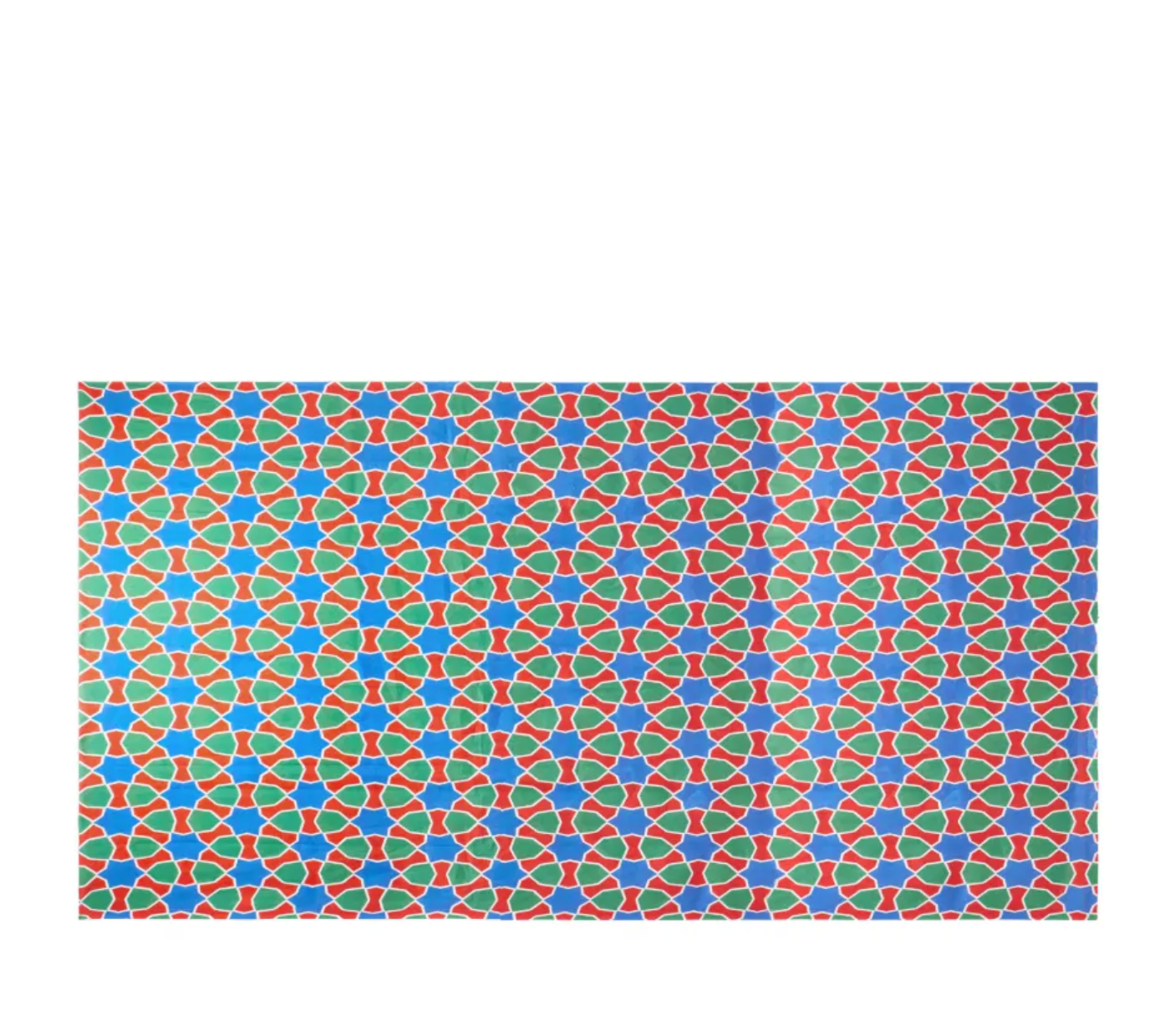 Cabana Tiles Linen Tablecloth