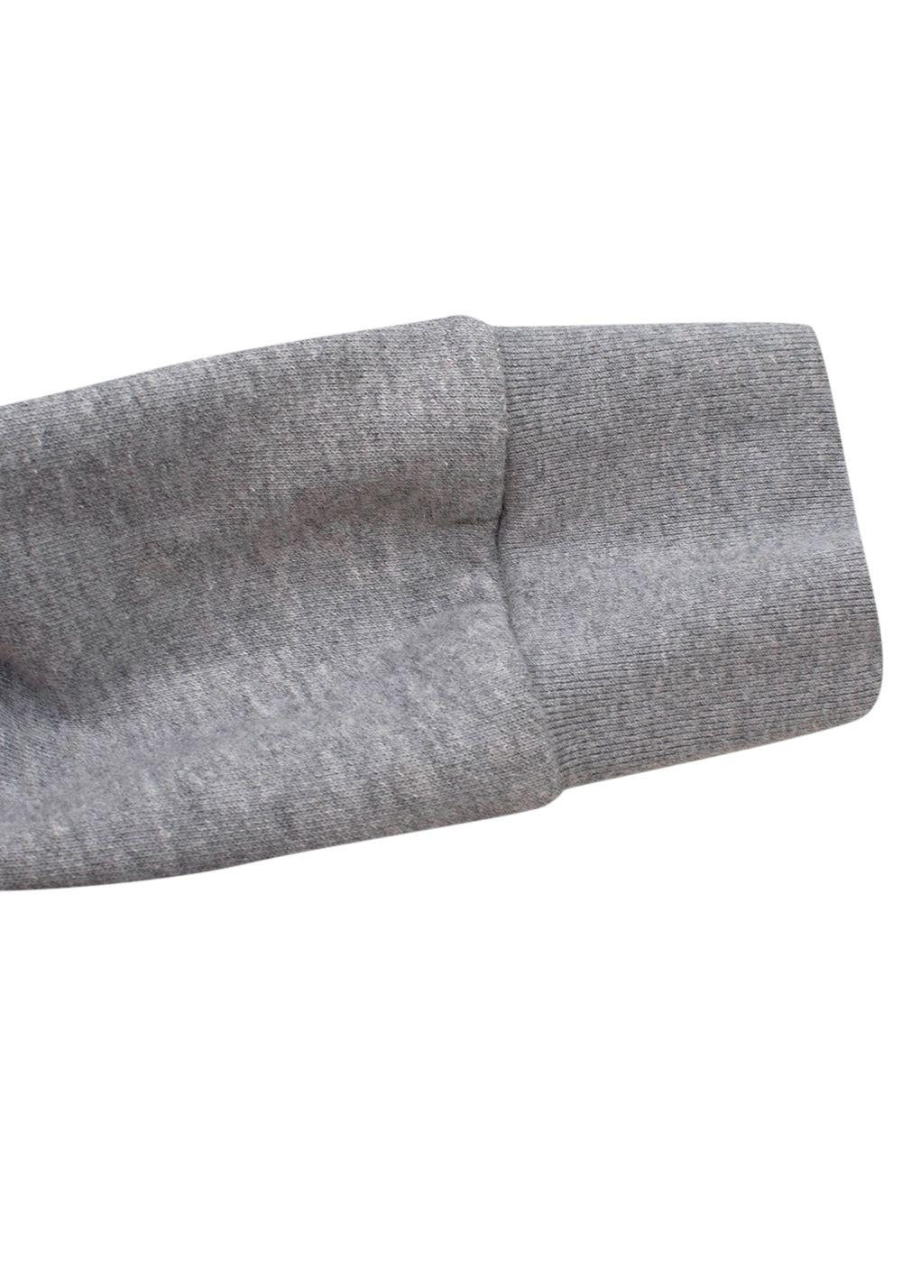 Ports 1961 'Follow Me' Embroidered Grey Sweatshirt