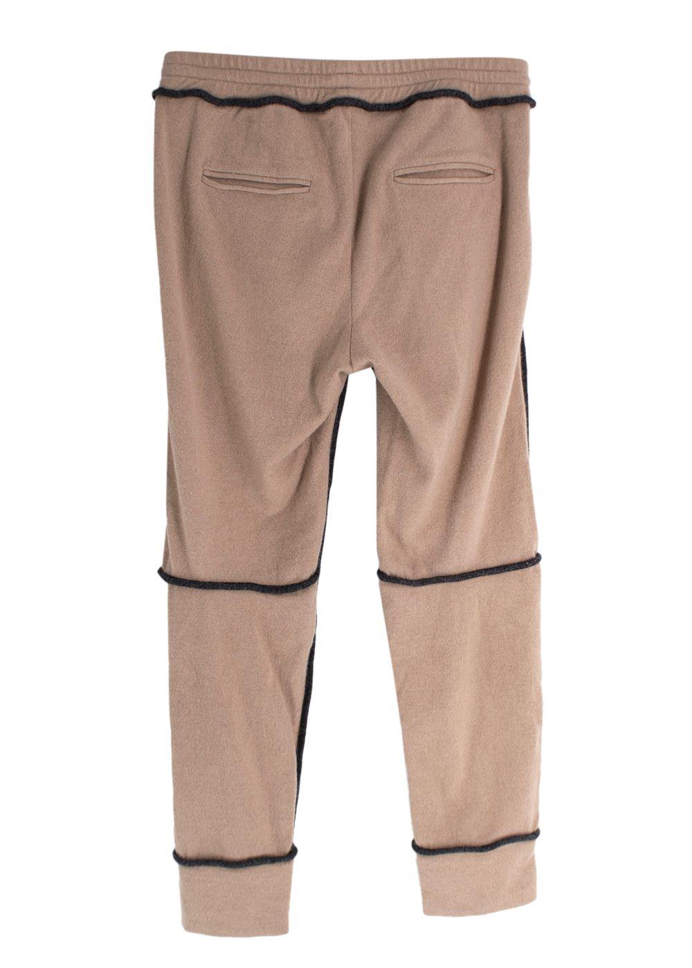 Brunello Cucinelli Light Brown Two Piece Cashmere Suit