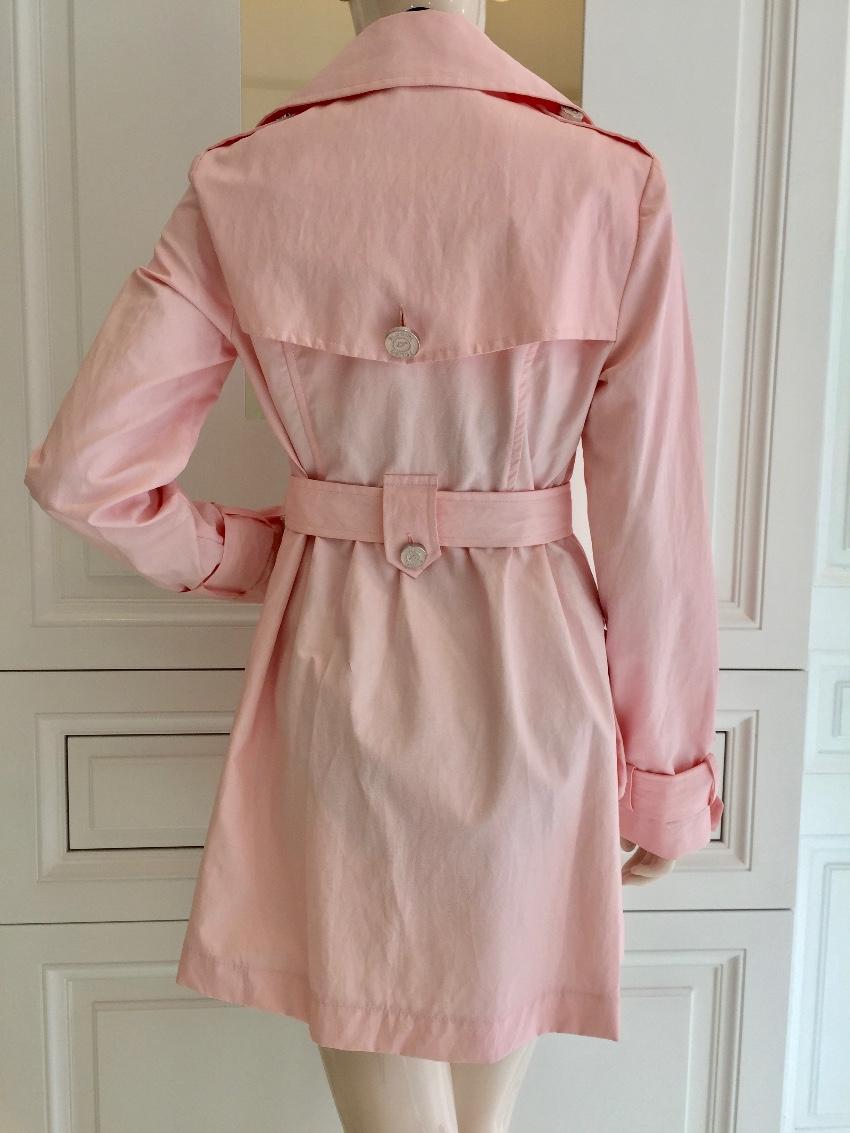 Blumarine Pink Trench Coat
