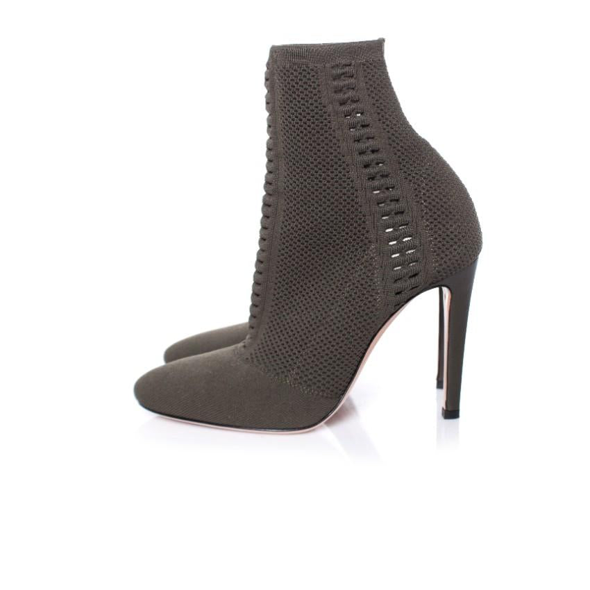 Gianvito Rossi Vires knitted ankle boots