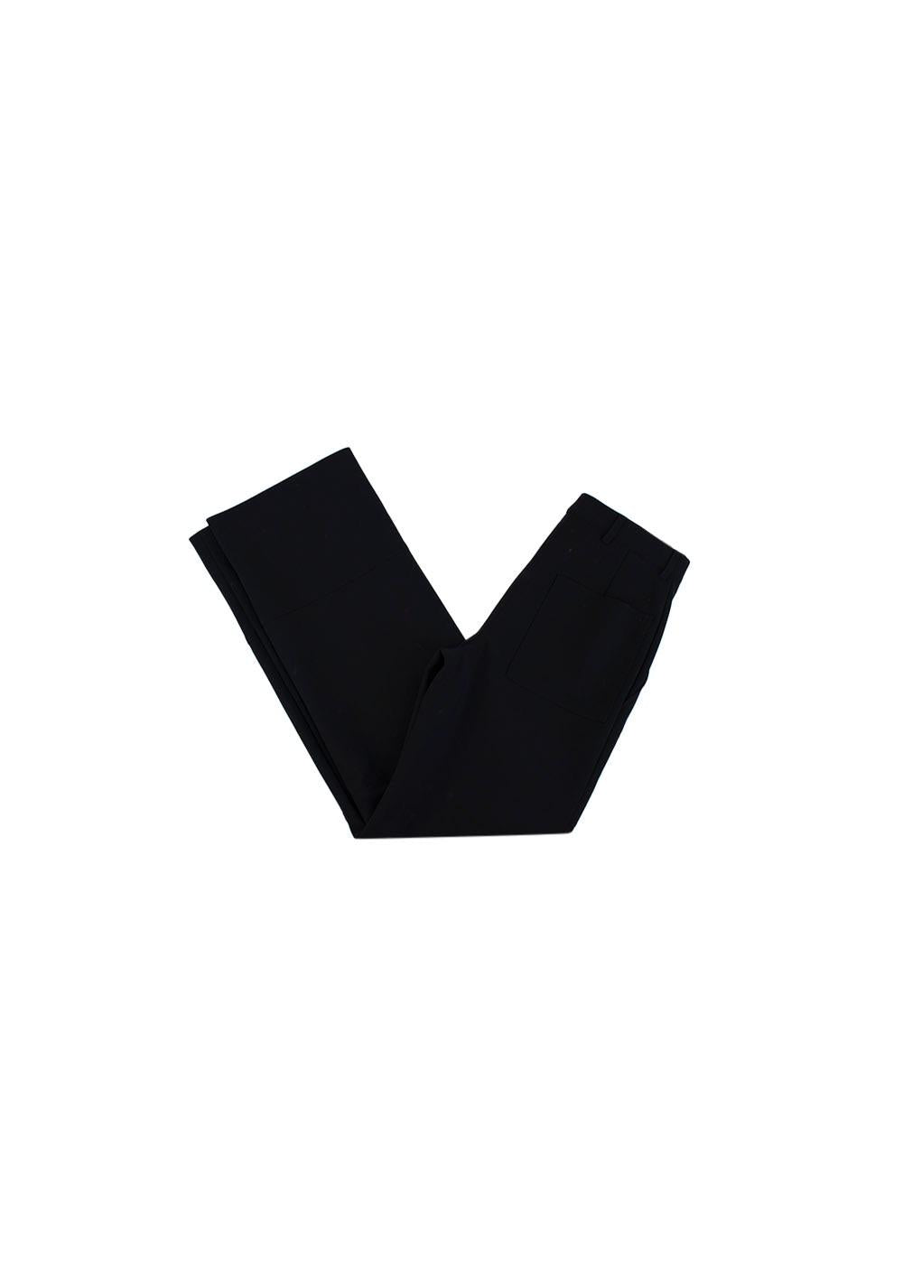 Nina Ricci Black Straight Leg Tailored Trousers
