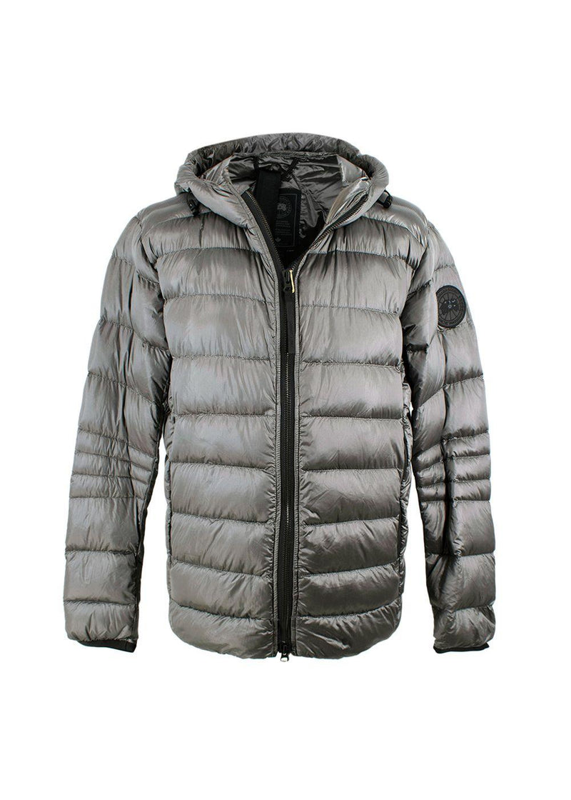 Canada Goose Silver Holiday Crofton Hoody Northstar Puffer Jacket