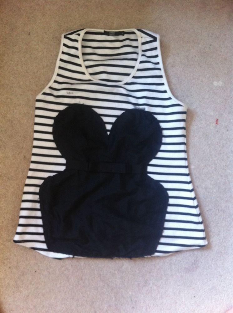 Markus Lupfer stripe bodice top