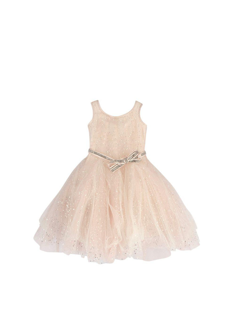 Sequin Tulle Pink Dress