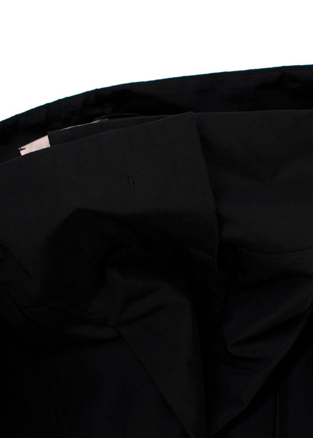 Dorothee Schumacher Black High-Waisted Trousers