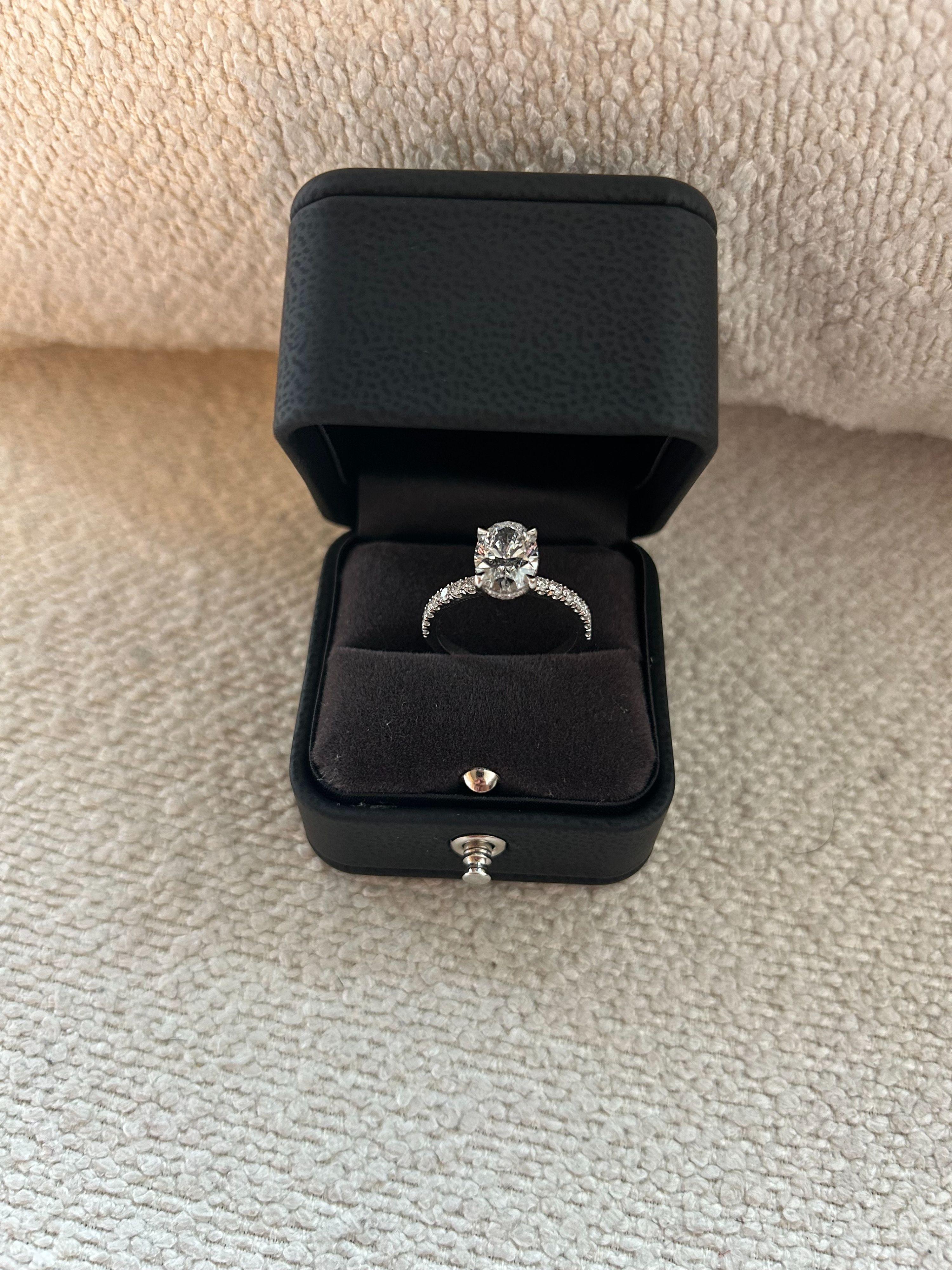 2.51 Carat Lab Diamond Ring