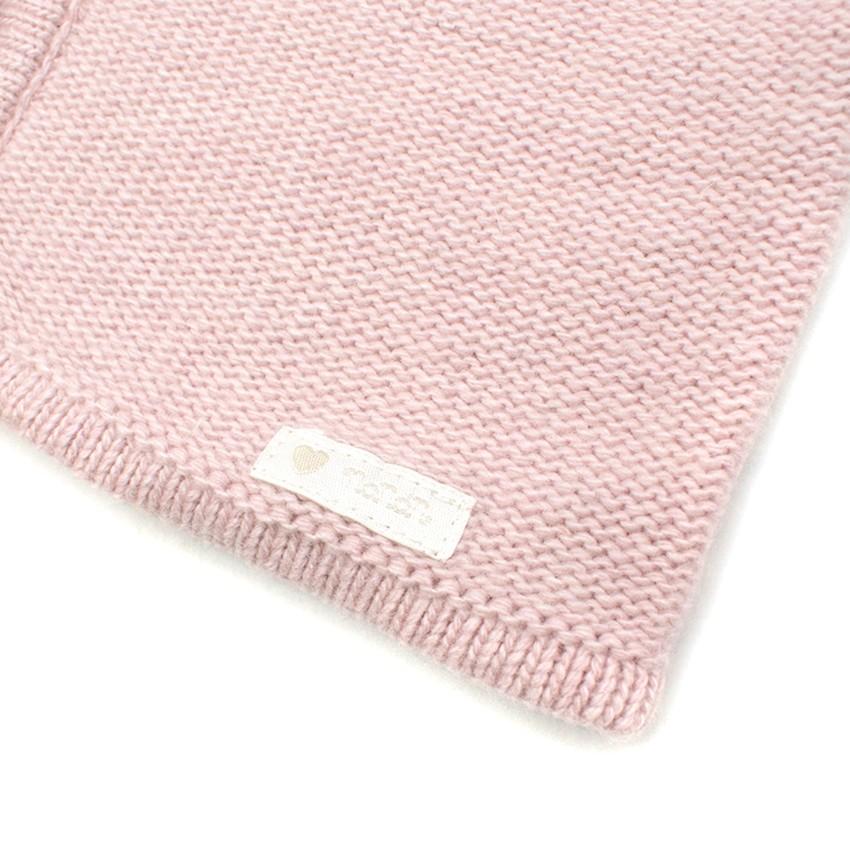 Nanan Girls 12M Pink Knit Cardigan