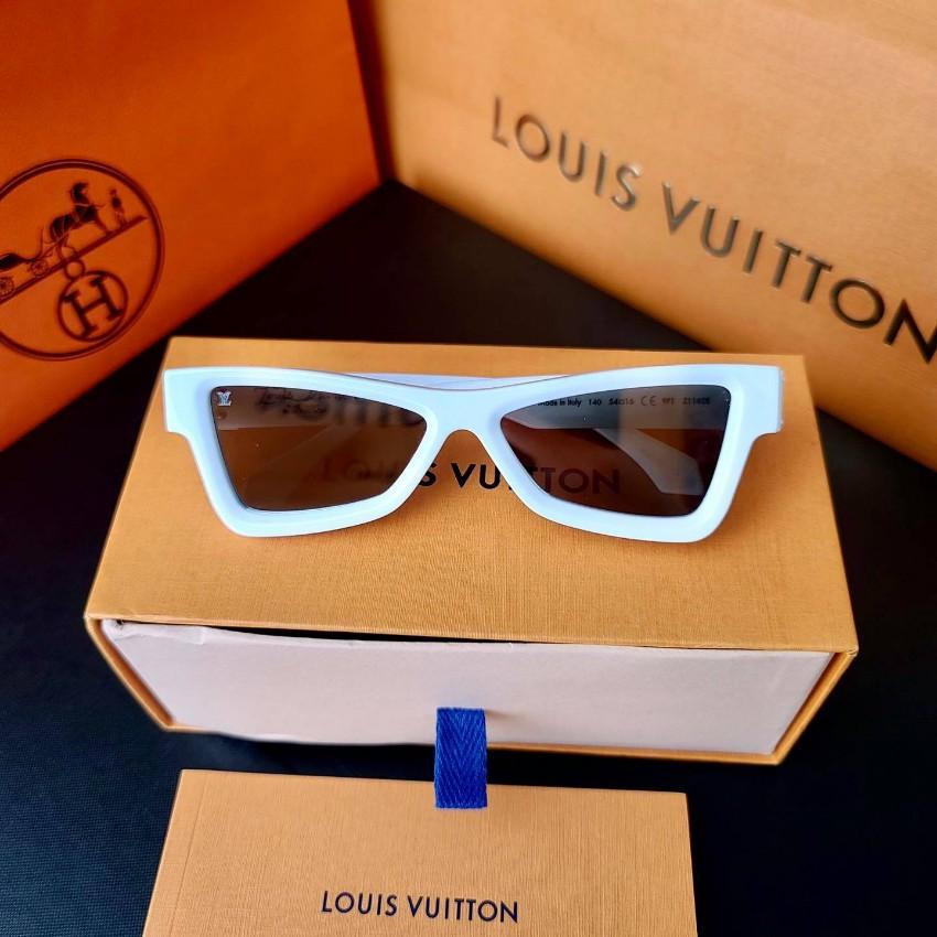 Louis Vuitton Skepticals White Sunglasses