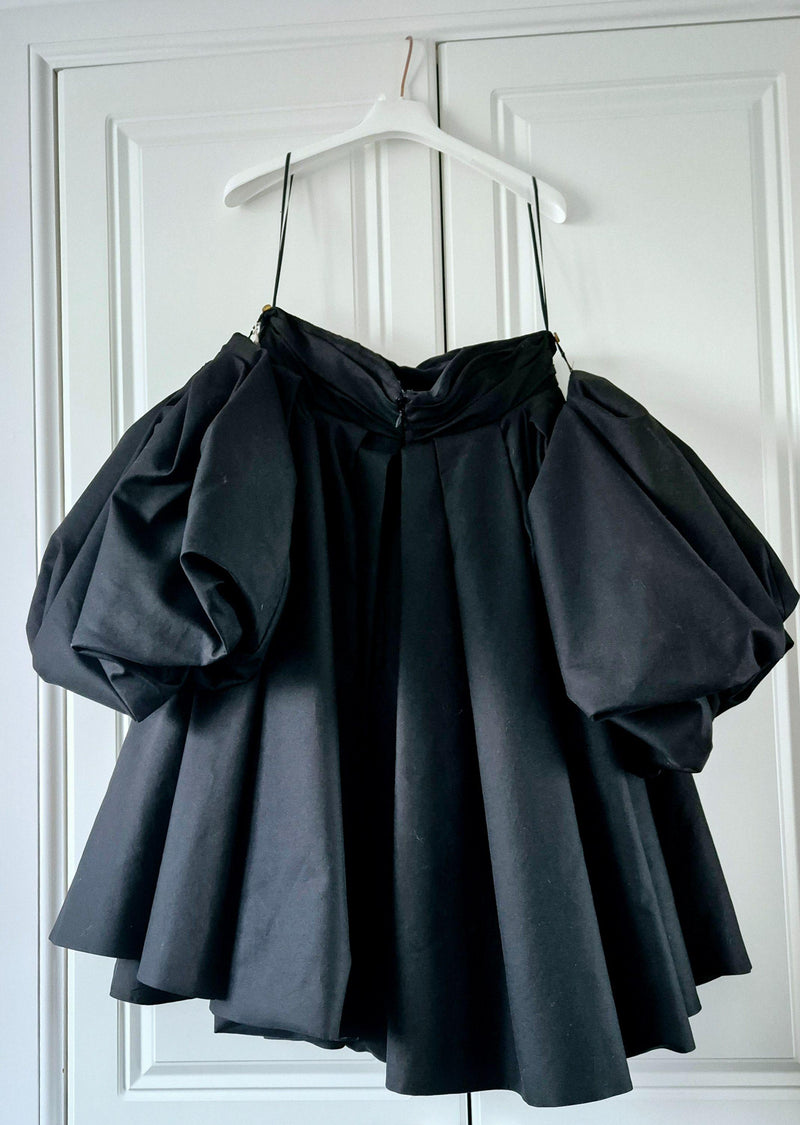 Khaite Black Katerina Mini Dress