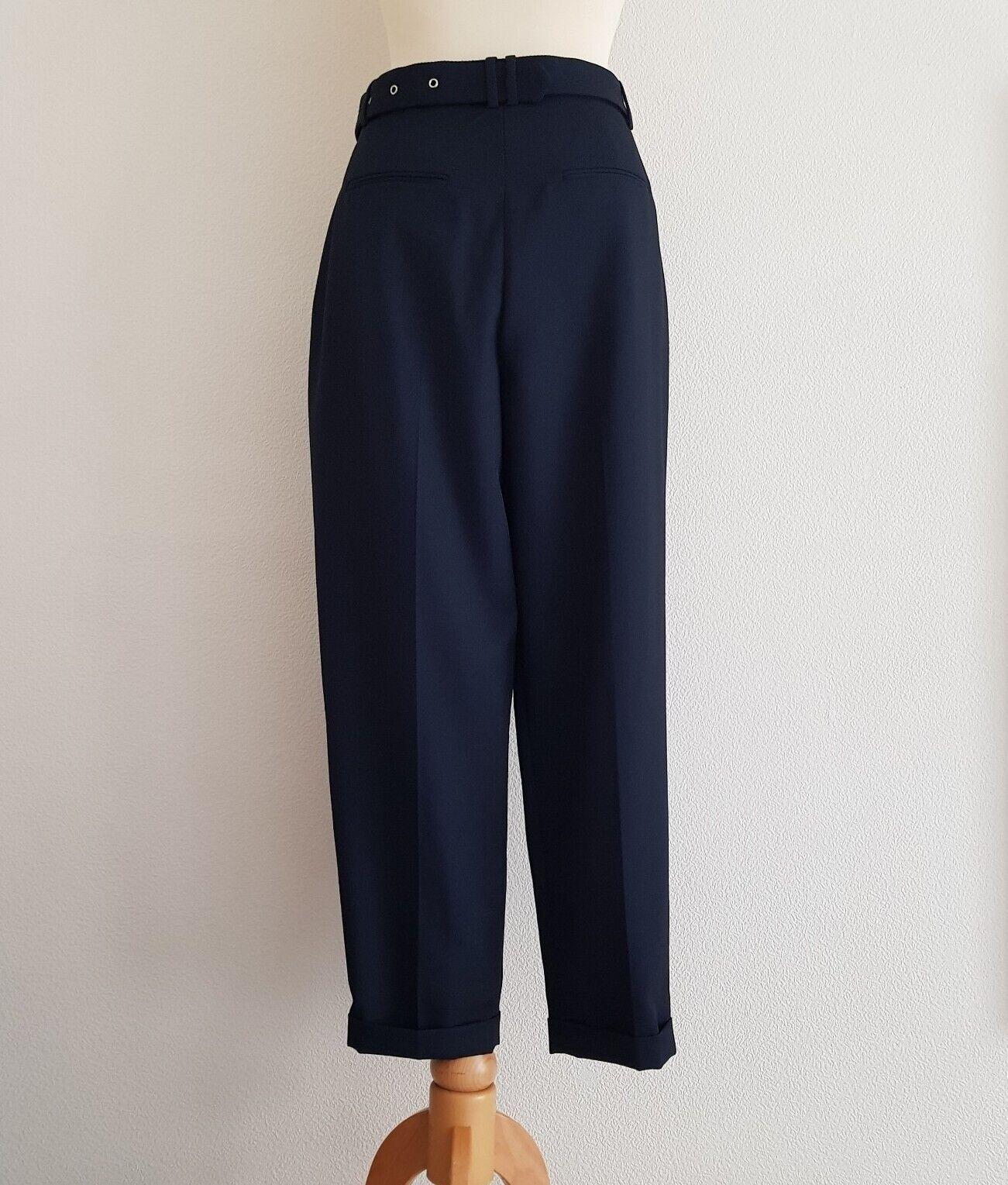Finn Belted Straight-leg Trousers