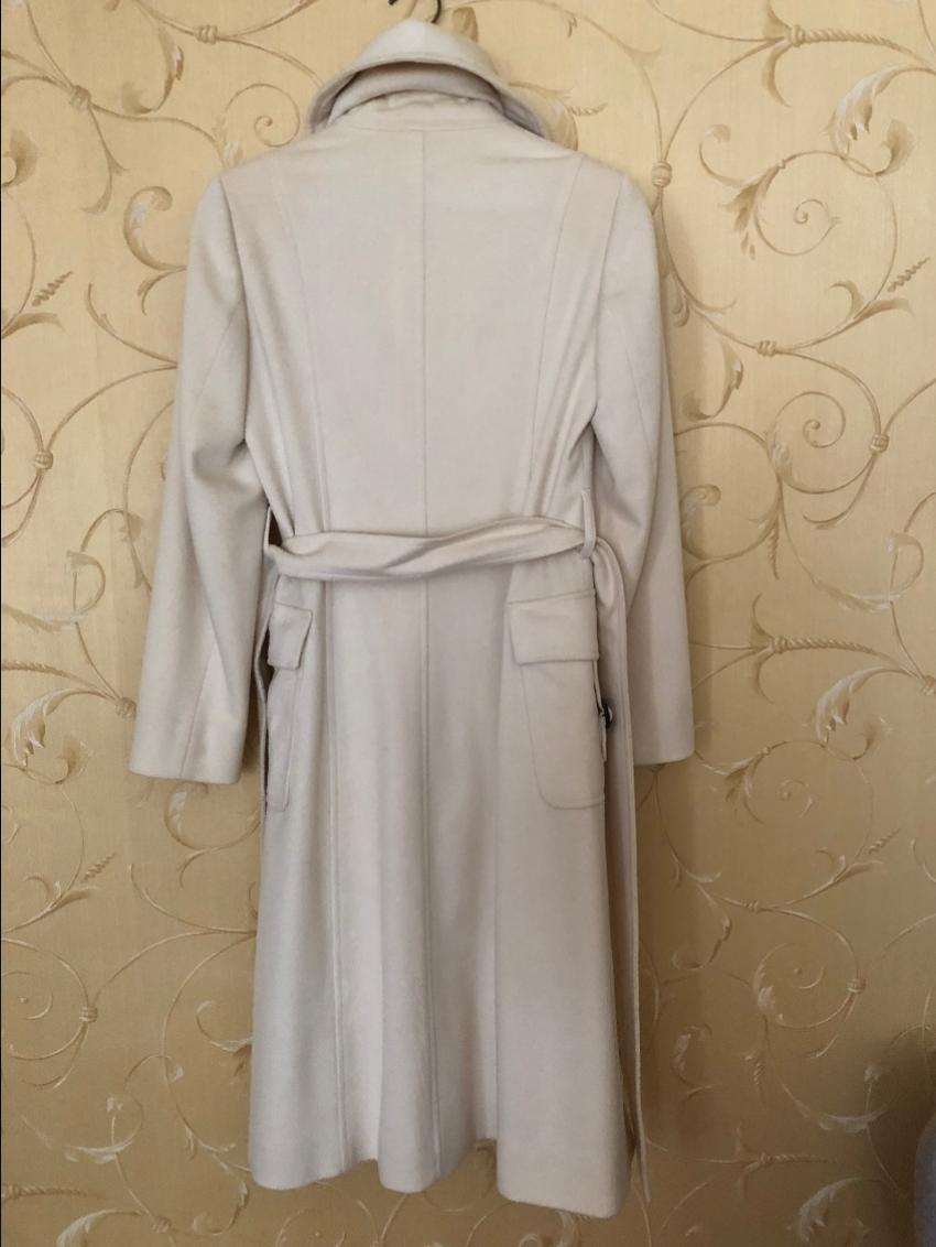 Aquascutum Wool Wrap Coat with Oversize Collar
