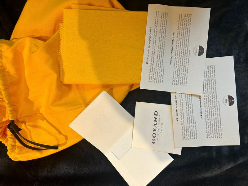 White Canvas & Chevroches Calfskin Yellow Tavenay Suede