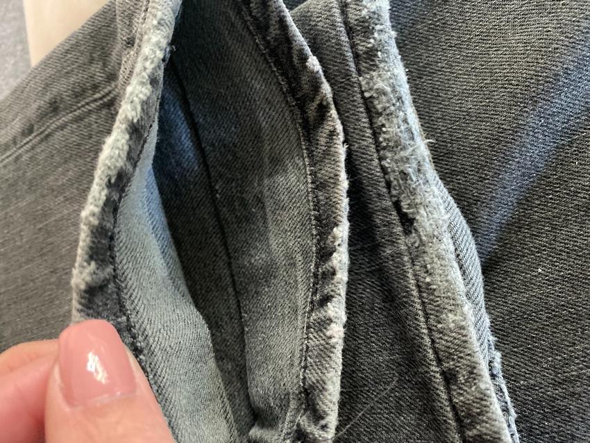Prada Grey Tapered Leg Jeans
