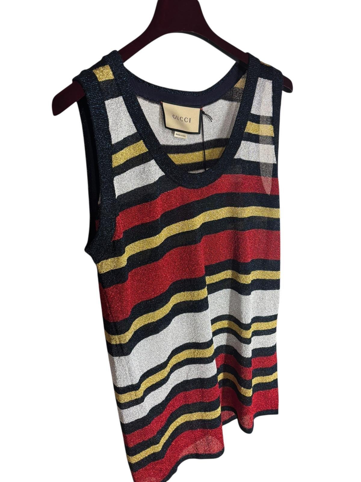 Gucci Metallic Knit Top