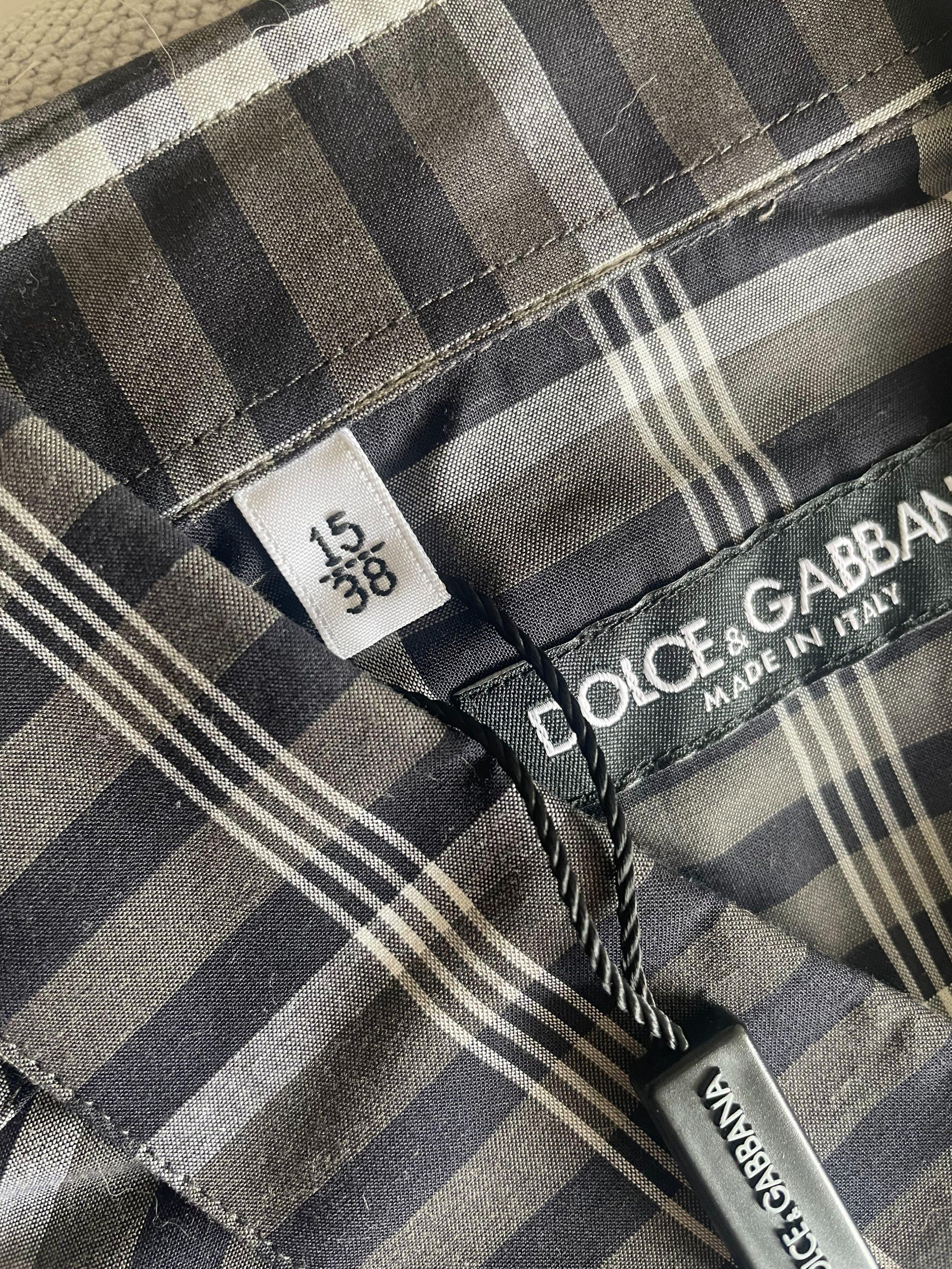 Checked Cotton Long Sleeved Shirt