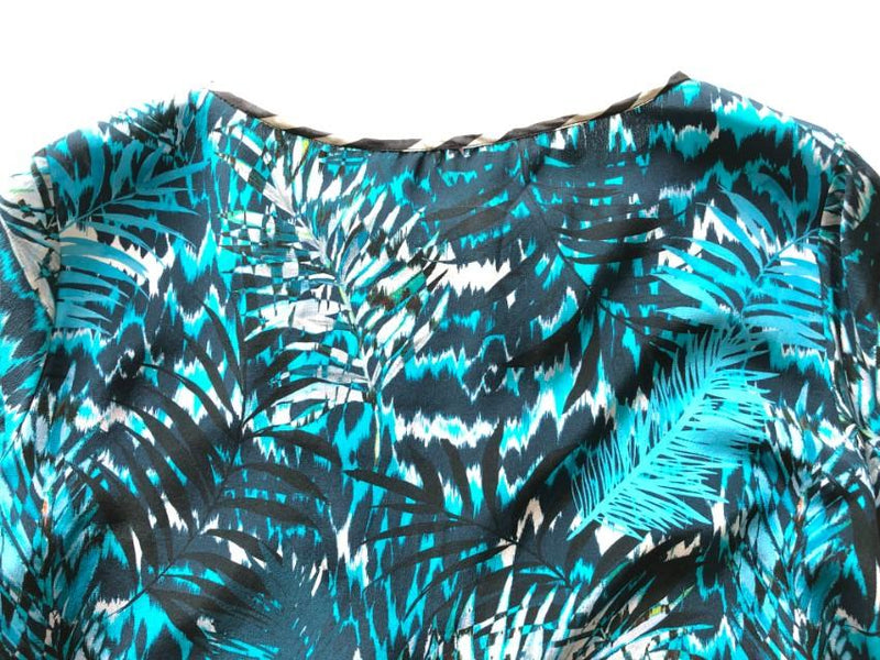 Matthew Wiliamson Pom-Pom Hem Silk Top