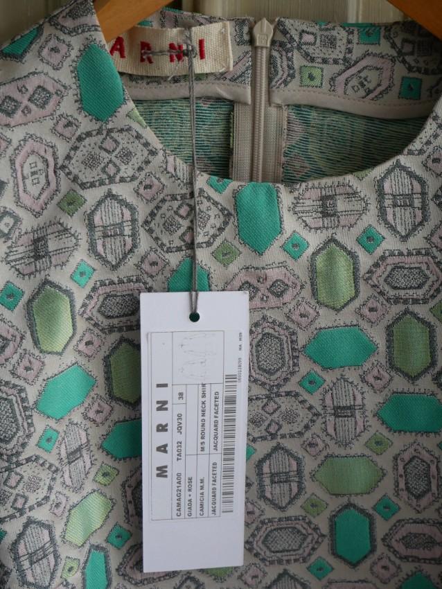 Marni Jacquard Boxy Top