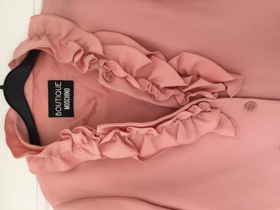 Moschino Pink Ruffle Jacke