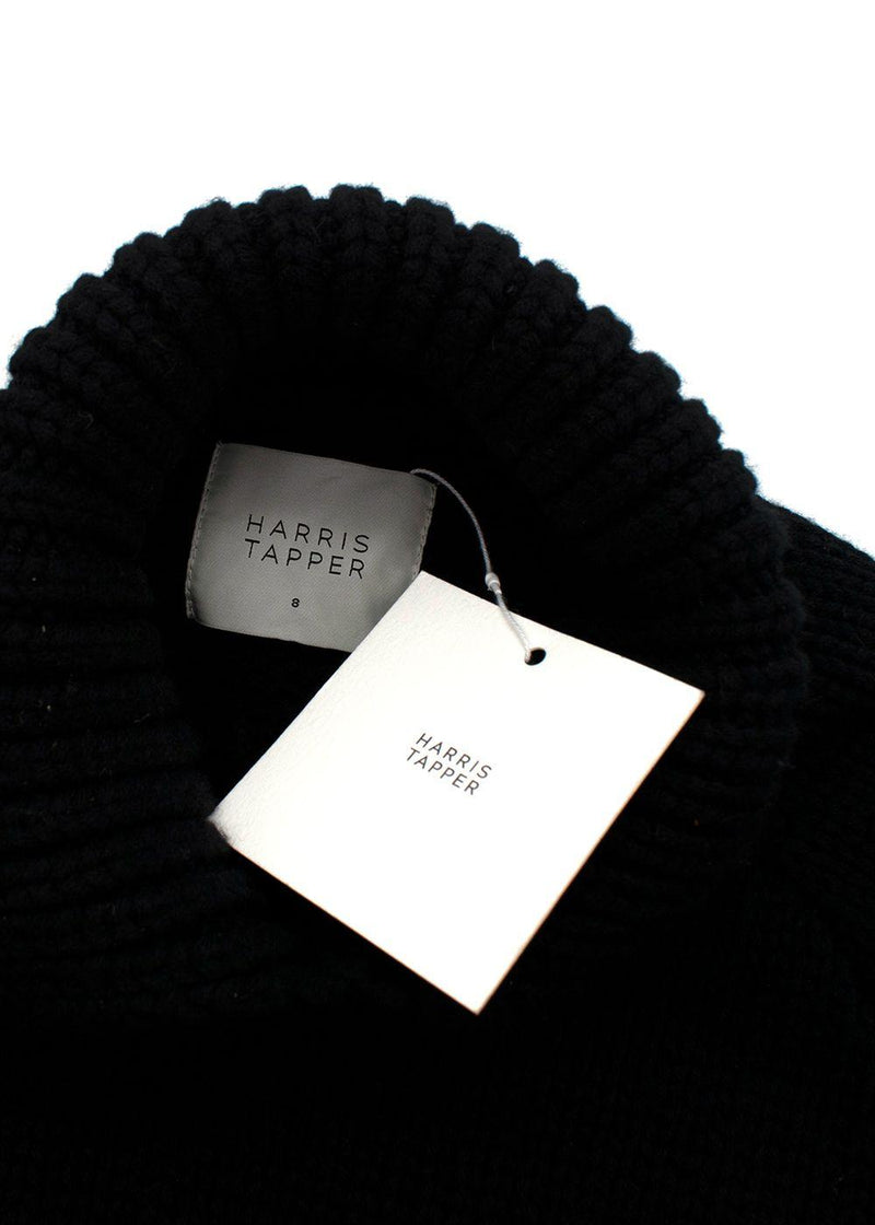 Black Merino Wool Roberta Jumper