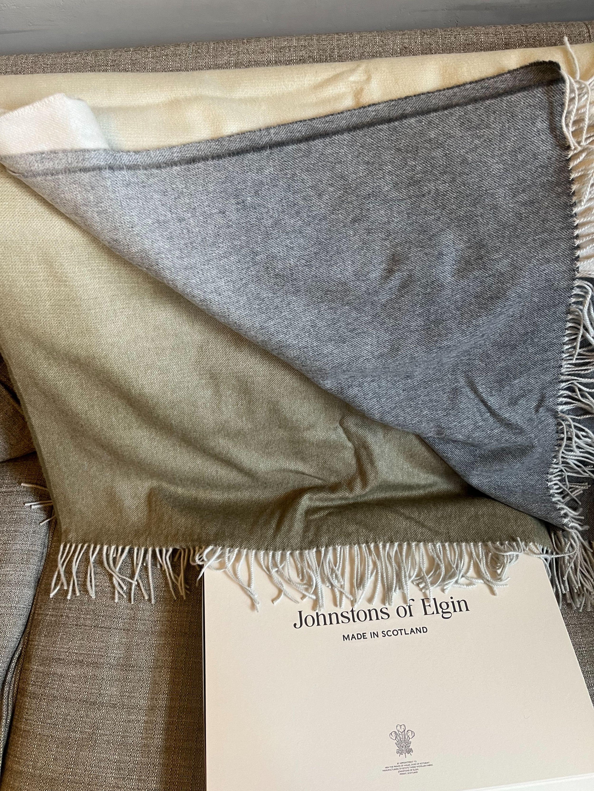 Johnstons of Elgin Ombre Cashmere Scarf