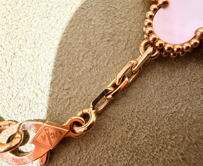 Van Cleef & Arpels Long Vintahe Alahambra Necklace