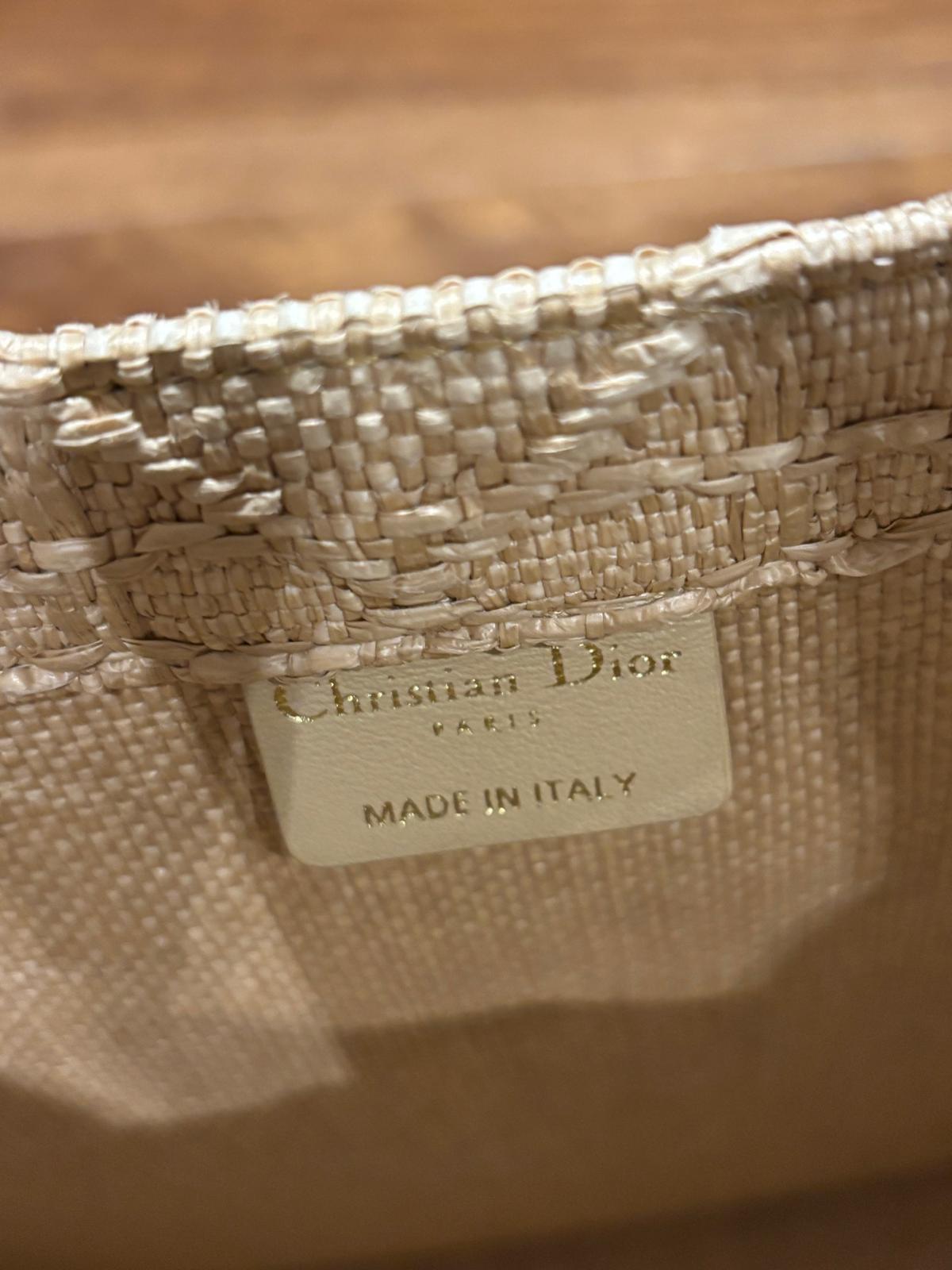Dior Natural Book Tote